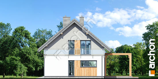 Бочний фасад Будинок в силені (Г)