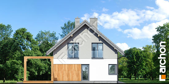 Бочний фасад Будинок в силені (Г)