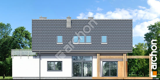 Дворовой фасад Дом в силене (Г)