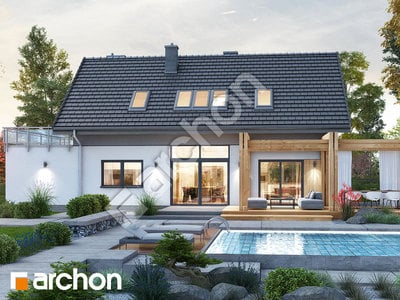 Проект дома ARCHON+ Дом в силене (Г) 