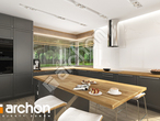 Проект будинку ARCHON+ Будинок в підсніжниках 7 (Г2) візуалізація кухні 1 від 2