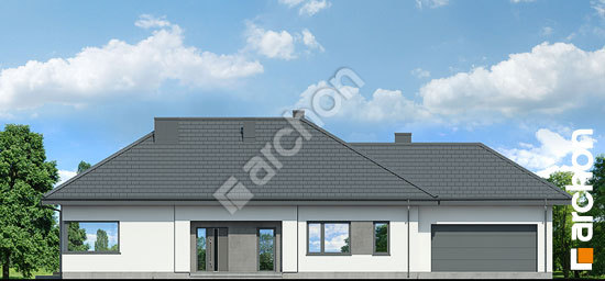 Передній фасад Будинок в підсніжниках 7 (Г2)