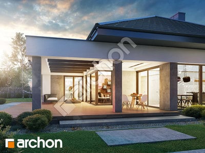 Проект дома ARCHON+ Дом в подснежниках 7 (Г2) 