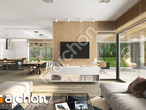 Проект будинку ARCHON+ Будинок в підсніжниках 7 (Г2) денна зона (візуалізація 1 від 2)
