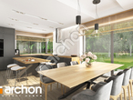 Проект дома ARCHON+ Дом в подснежниках 7 (Г2) дневная зона (визуализация 1 вид 5)