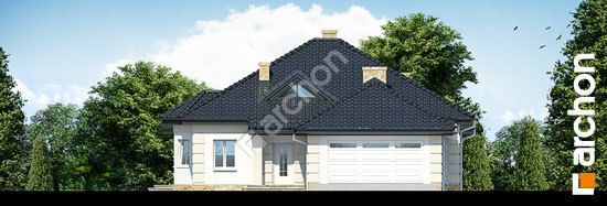 Передній фасад Будинок в настурціях 3 вер.3