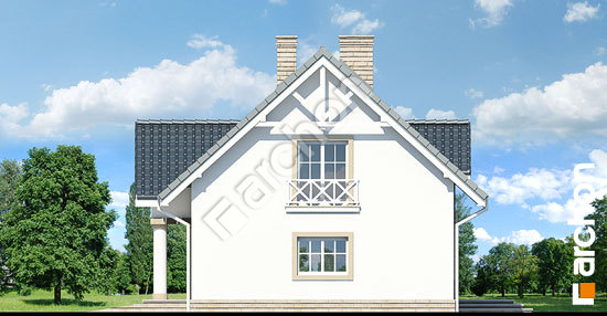 Боковой фасад Дом в сапфирах вер.2