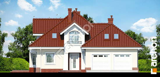 Передній фасад Будинок в зірках (Г2) вер.2