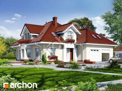 Проєкт будинку ARCHON+ Будинок в зірках (Г2) вер.2 