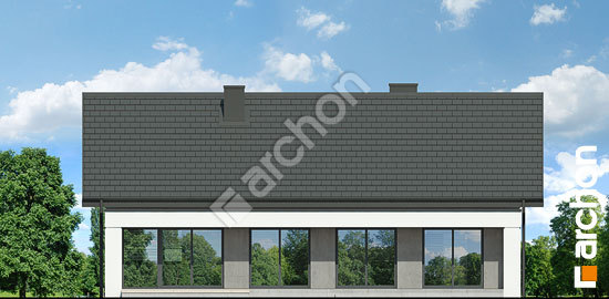 Дворовой фасад Дом в наранхиле 3 (Г2)