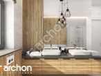 Проект будинку ARCHON+ Будинок в нарахнілах 3 (Г2) візуалізація ванни (візуалізація 3 від 2)