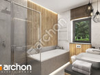 Проект будинку ARCHON+ Будинок в нарахнілах 3 (Г2) візуалізація ванни (візуалізація 3 від 3)