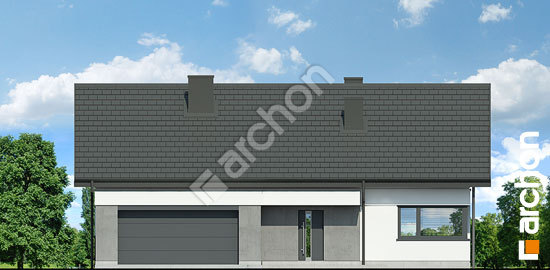 Передній фасад Будинок в нарахнілах 3 (Г2)