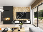 Проект будинку ARCHON+ Будинок в нарахнілах 3 (Г2) денна зона (візуалізація 1 від 3)