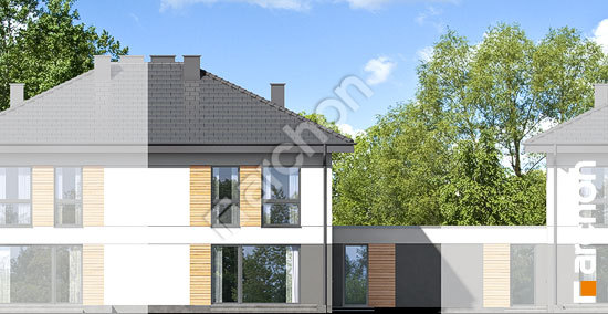 Дворовой фасад Дом в тунбергиях 5 (ГС)