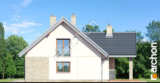 Боковой фасад Дом в брунерах