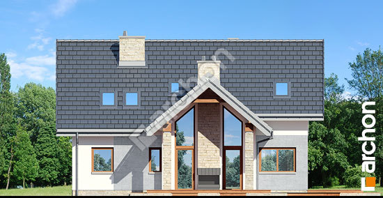 Дворовой фасад Дом в брунерах