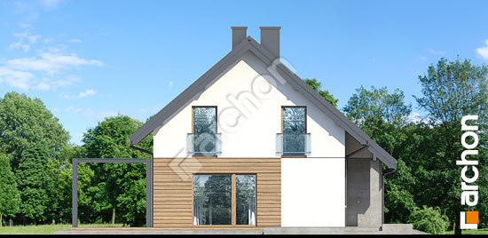 Бочний фасад Будинок в журавках 12 (Г)