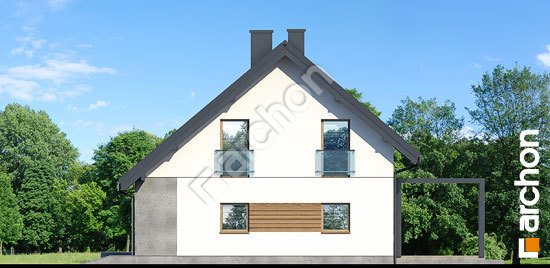 Боковой фасад Дом в журавках 12 (Г)