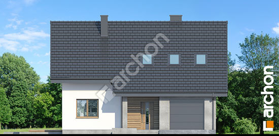 Передний фасад Дом в журавках 12 (Г)