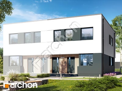 Проект будинку ARCHON+ Будинок в фіалках 6 (Р2БЕ) вер.2 Вид 2