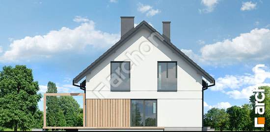 Бочний фасад Будинок в смарагдах 5 (Г)