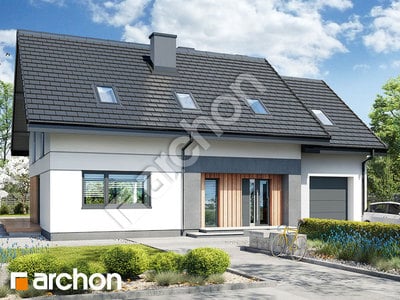 Проект дома ARCHON+ Дом в изумрудах 5 (Г) 