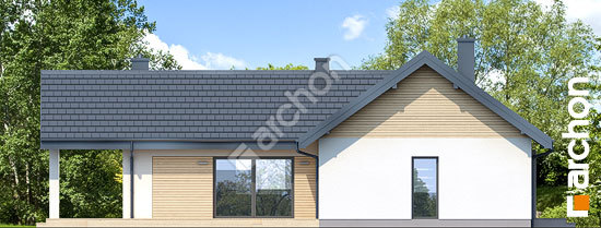 Бочний фасад Будинок в мажанках 4