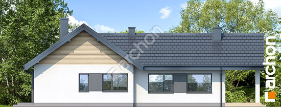 Бочний фасад Будинок в мажанках 4