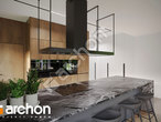 Проект дома ARCHON+ Дом в мажанках 4 визуализация кухни 1 вид 1