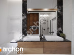 Проект будинку ARCHON+ Будинок в мажанках 4 візуалізація ванни (візуалізація 3 від 3)