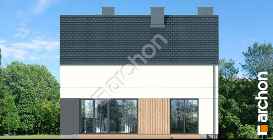 Дворовой фасад Дом в иберисах 4