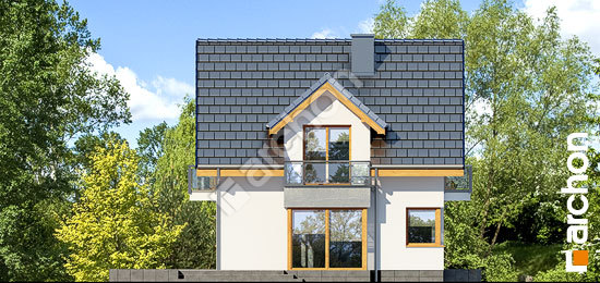 Бочний фасад Будинок в рододендронах 7 (Г2Н)