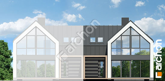 Дворовой фасад Дом в мускатах 2 (Б)