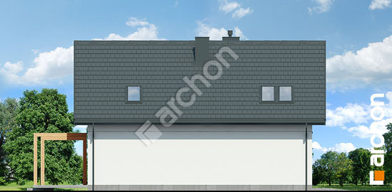 Боковой фасад Дом в арлетах 2