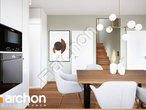 Проект дома ARCHON+ Дом в арлетах 2 визуализация кухни 1 вид 2