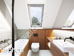 Проект будинку ARCHON+ Будинок в арлетах 2  візуалізація ванни (візуалізація 3 від 1)
