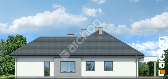 Дворовой фасад Дом в подснежниках 8 (Г2)