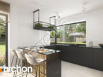 Проект дома ARCHON+ Дом под красной рябиной 12 (Н) визуализация кухни 1 вид 2