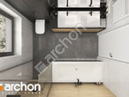 Проект будинку ARCHON+ Будинок під червоною горобиною 12 (Н) візуалізація ванни (візуалізація 3 від 4)