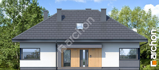 Передній фасад Будинок під червоною горобиною 12 (Н)