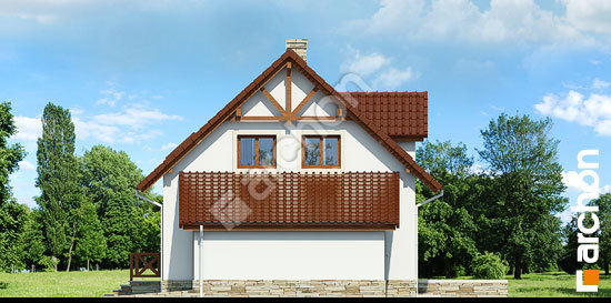 Бочний фасад Будинок в деванні 2 (П) вер.3