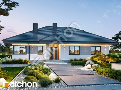 Проект дома ARCHON+ Дом в альвах 3 