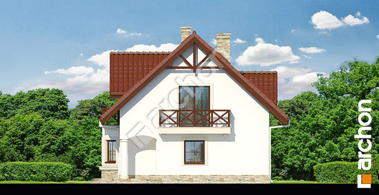 Бочний фасад Будинок в майорані 2 вер.2