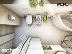 Проект будинку ARCHON+ Будинок в майорані 2 вер.2 візуалізація ванни (візуалізація 1 від 5)