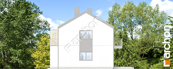 Боковой фасад Дом в халезиях (Р2Б) вер.3