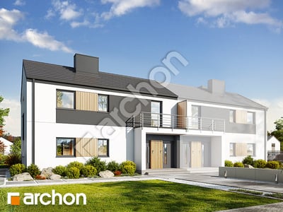 Проект дома ARCHON+ Дом в халезиях (Р2Б) вер.3 