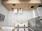 Проект дома ARCHON+ Дом в рододендронах 21 (НТ) визуализация ванной (визуализация 3 вид 4)