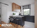 Проект будинку ARCHON+ Будинок в акебіях 7 візуалізація кухні 1 від 2