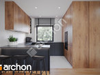 Проект будинку ARCHON+ Будинок в акебіях 7 візуалізація кухні 1 від 3